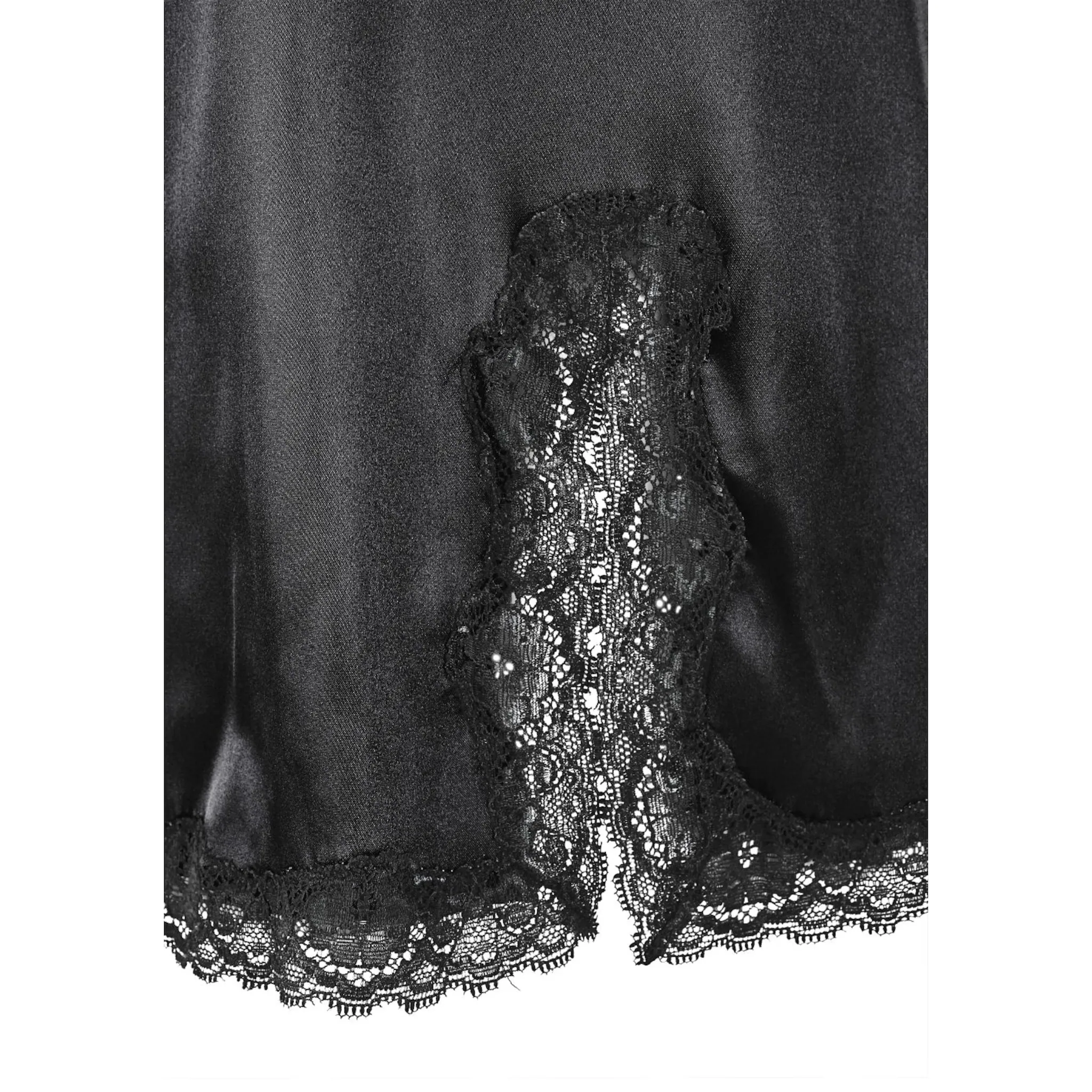 LASCANA Пеньюар "Белье", выполненный из элегантного атласа стрейч с соблазнительным кружевом, черный
LASCANA Пеньюар "Белье", выполненный из элегантного атласа стрейч с соблазнительным кружевом, черный