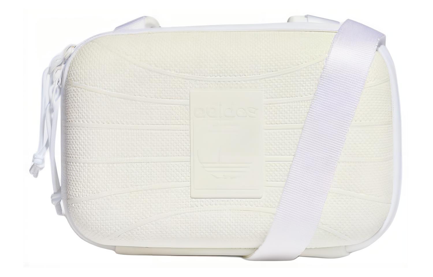 Полиуретановая наплечная сумка через плечо унисекс белая Adidas
Полиуретановая наплечная сумка через плечо унисекс белая Adidas