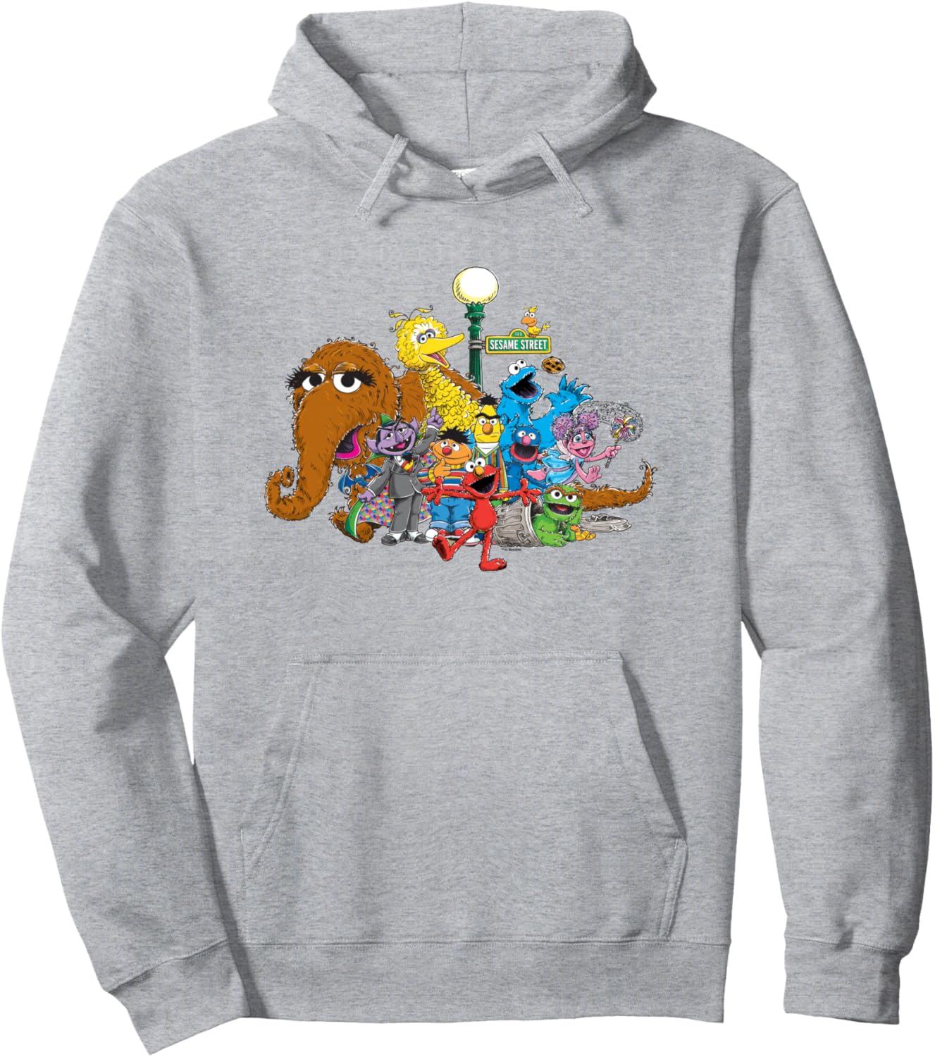 Худи с изображением уличного фонаря из Улицы Сезам Sesame Street, серый
Худи с изображением уличного фонаря из Улицы Сезам Sesame Street, серый