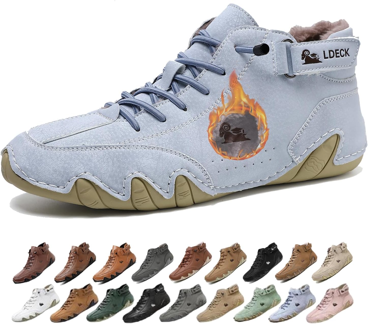 Мужские водонепроницаемые зимние снежные ботинки с ортопедической поддержкой: легкие противоскользящие походные ботинки с теплой дышащей подкладкой для комфорта при ходьбе в холодную погоду весь день Generic, небесно-голубой
Мужские водонепроницаемые зимние снежные ботинки с ортопедической поддержкой: легкие противоскользящие походные ботинки с теплой дышащей подкладкой для комфорта при ходьбе в холодную погоду весь день Generic, небесно-голубой