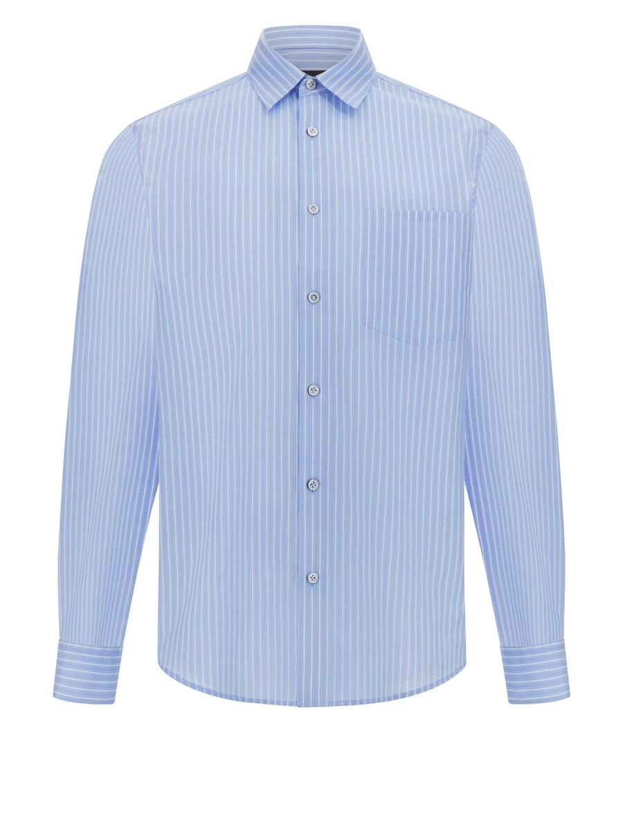 Рубашка обычного кроя на пуговицах Boggi Milano, светло-синий 
Рубашка обычного кроя на пуговицах Boggi Milano, светло-синий
