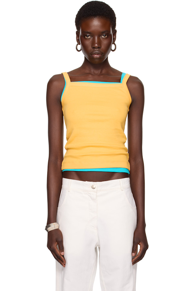 Эксклюзивный желтый майский топ Ssense Flore Flore, цвет mango
Эксклюзивный желтый майский топ Ssense Flore Flore, цвет mango