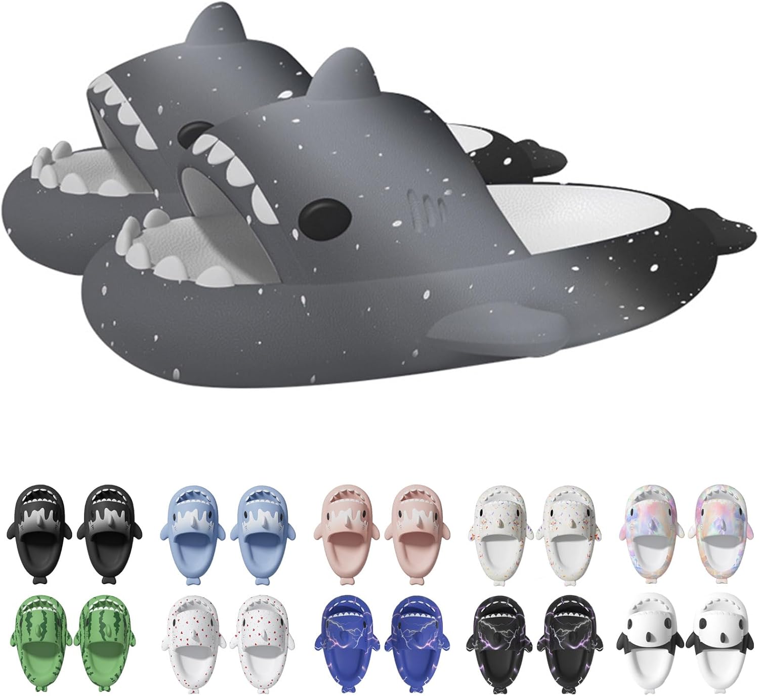 Сланцы Jfxgjuv Ice Cream с акулой, сланцы с 3D забавными плавниками, унисекс сланцы с облаками и акулой, ЭВА сланцы с открытым носком для душа, бассейна, пляжа, черный/серый
Сланцы Jfxgjuv Ice Cream с акулой, сланцы с 3D забавными плавниками, унисекс сланцы с облаками и акулой, ЭВА сланцы с открытым носком для душа, бассейна, пляжа, черный/серый