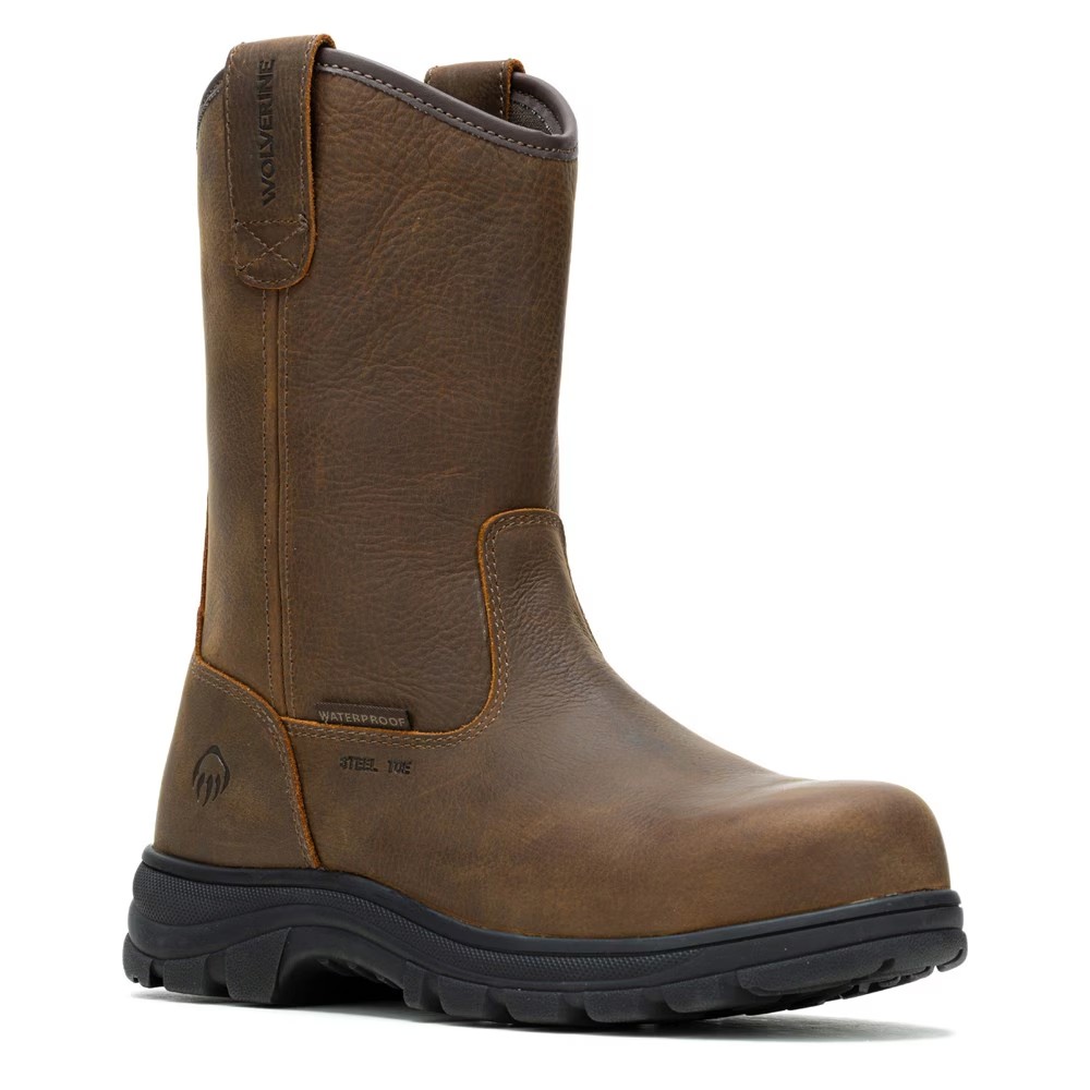 Водонепроницаемые рабочие ботинки Carlsbad 10" Wolverine, коричневый
Водонепроницаемые рабочие ботинки Carlsbad 10" Wolverine, коричневый