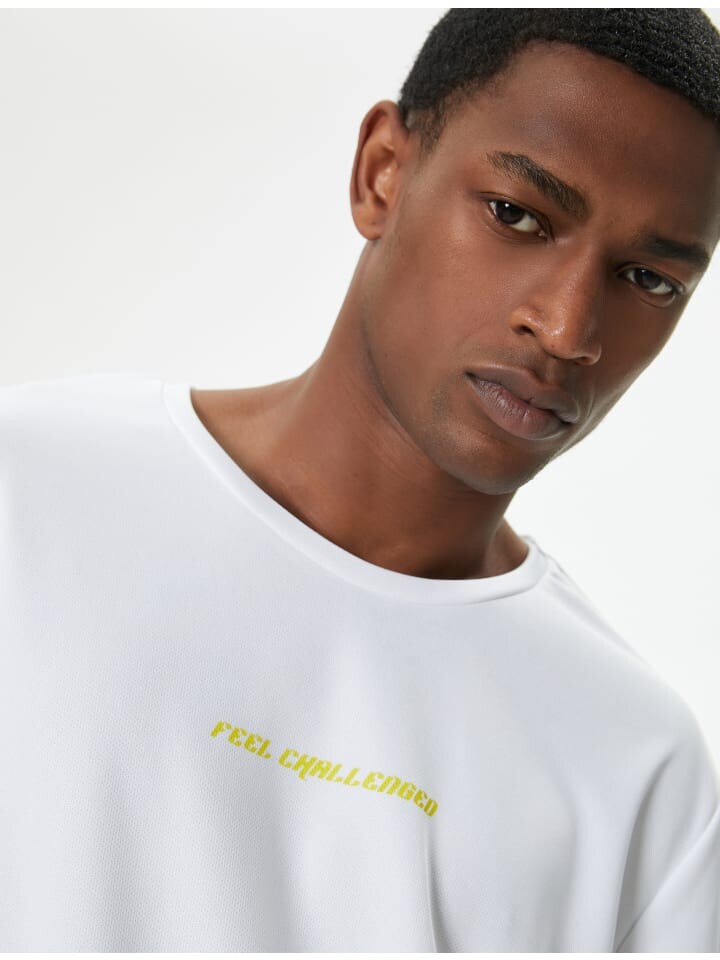 Футболка KOTON T shirt, белый 
Футболка KOTON T shirt, белый