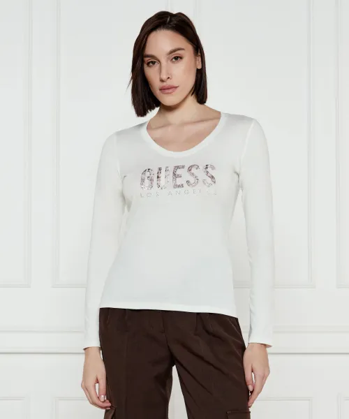 Блуза Slim fit Guess Jeans, белый
Блуза Slim fit Guess Jeans, белый