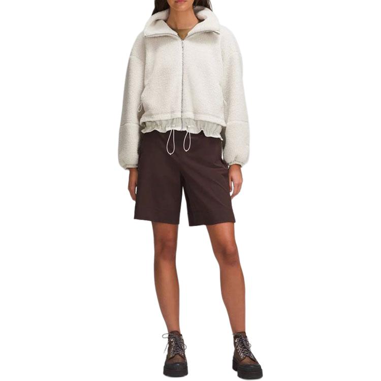 Женская флисовая куртка с текстурированной поверхностью и застежкой-молнией Lululemon, bone белый
Женская флисовая куртка с текстурированной поверхностью и застежкой-молнией Lululemon, bone белый