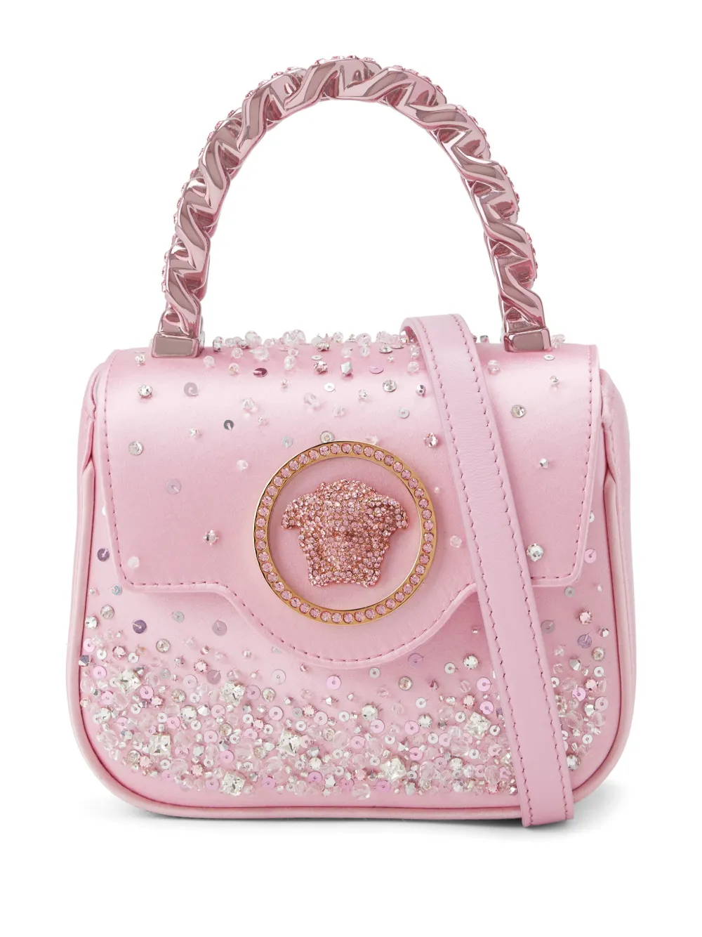 Мини-сумка Medusa Head VERSACE, розовый
Мини-сумка Medusa Head VERSACE, розовый