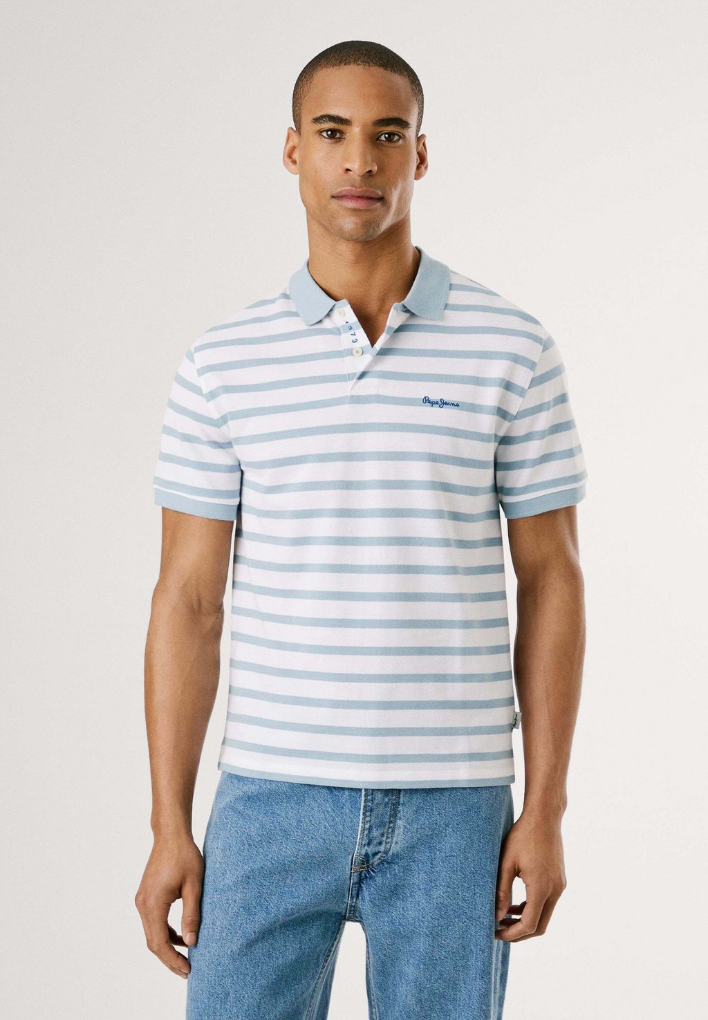 Рубашка поло RIVER Pepe Jeans, светло-голубой
Рубашка поло RIVER Pepe Jeans, светло-голубой