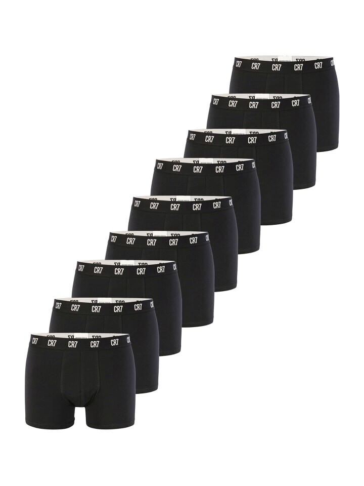 Боксеры CR7 Retro Pants BASIC, черный 
Боксеры CR7 Retro Pants BASIC, черный