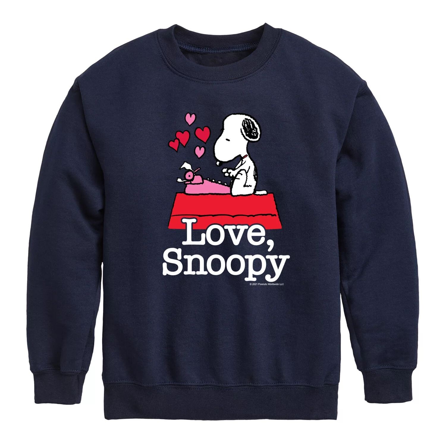 Флисовый свитшот Peanuts Love Snoopy для мальчиков 8–20 лет Licensed Character, синий
Флисовый свитшот Peanuts Love Snoopy для мальчиков 8–20 лет Licensed Character, синий
