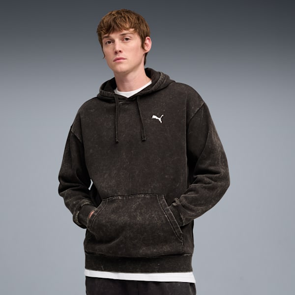 Мужская флисовая толстовка с капюшоном Puma Elevated Essentials Acid Wash, черный
Мужская флисовая толстовка с капюшоном Puma Elevated Essentials Acid Wash, черный