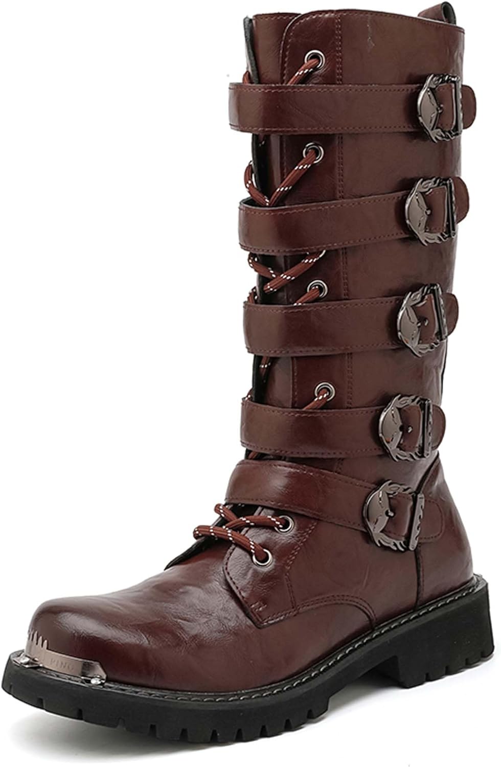 Мужские мотоциклетные ботинки городской стиль боевые рыцарские ботинки с высоким голенищем, ветроустойчивые и противоскользящие, для ходьбы и дорожных гонок, униформа для езды, черные, коричневые Generic
Мужские мотоциклетные ботинки городской стиль боевые рыцарские ботинки с высоким голенищем, ветроустойчивые и противоскользящие, для ходьбы и дорожных гонок, униформа для езды, черные, коричневые Generic