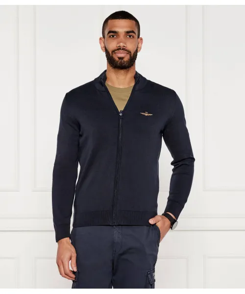 Свитер Regular fit Aeronautica Militare, синий 
Свитер Regular fit Aeronautica Militare, синий