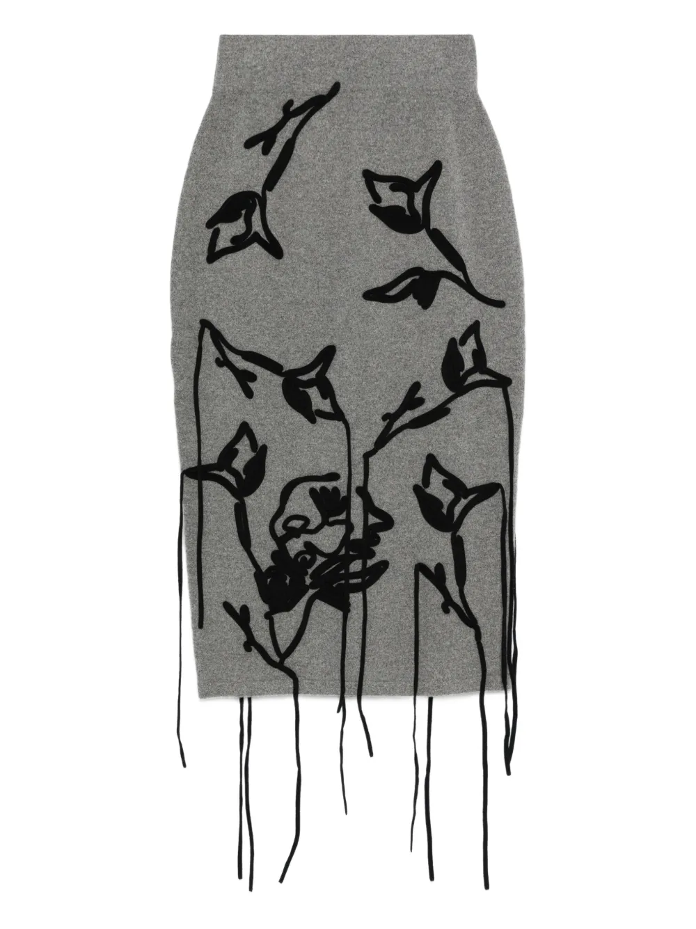 Юбка-карандаш с цветочным принтом ERDEM, серый
Юбка-карандаш с цветочным принтом ERDEM, серый