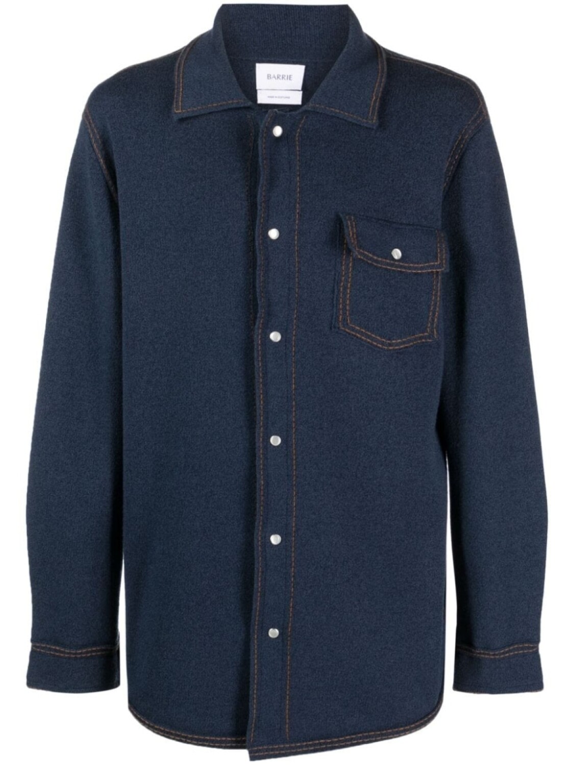 Barrie кашемировая рубашка, синий
Barrie кашемировая рубашка, синий