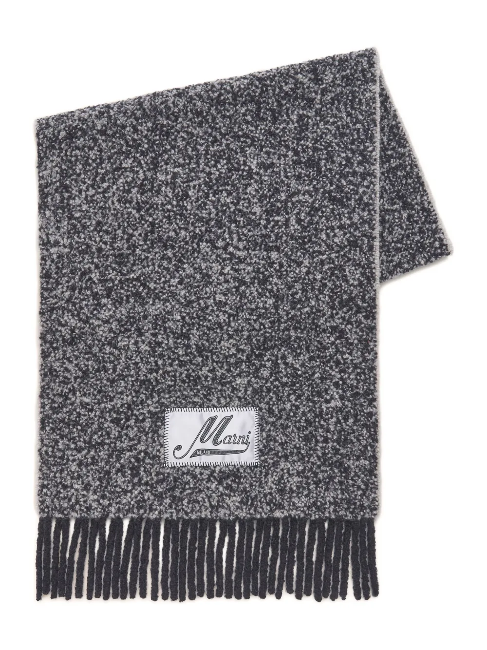Шарф с бахромой Marni, черный
Шарф с бахромой Marni, черный