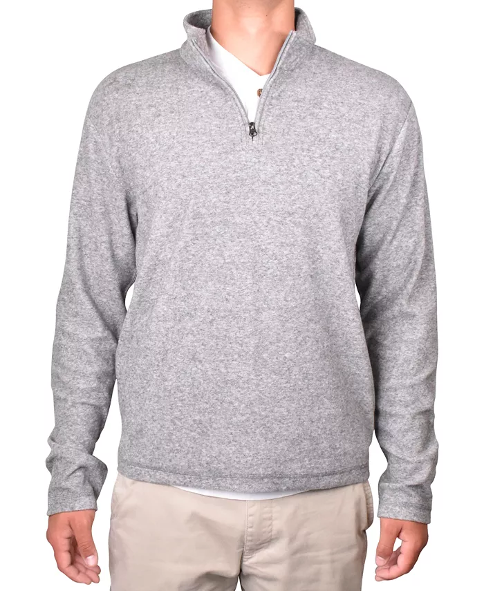 Мужской мягкий вязаный свитер с молнией до четверти Vintage 1946, серый
Мужской мягкий вязаный свитер с молнией до четверти Vintage 1946, серый