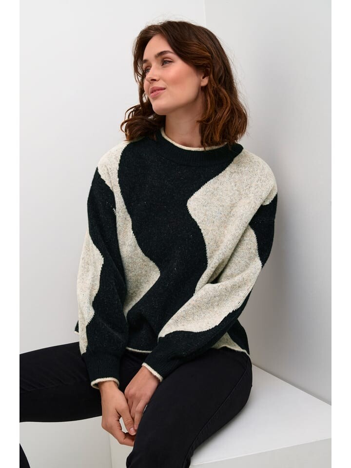 Пуловер Kaffe, цвет schwarz/hellgrau
Пуловер Kaffe, цвет schwarz/hellgrau