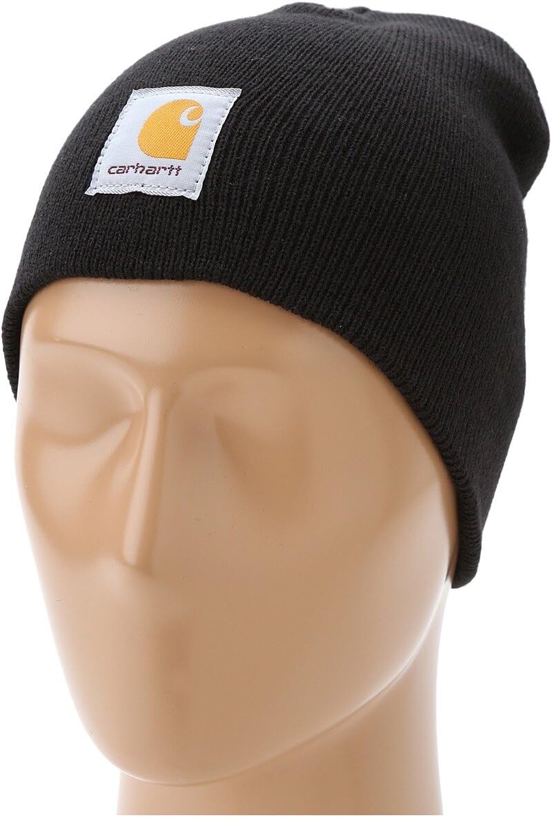 Акриловая вязаная шапка Carhartt, черный
Акриловая вязаная шапка Carhartt, черный