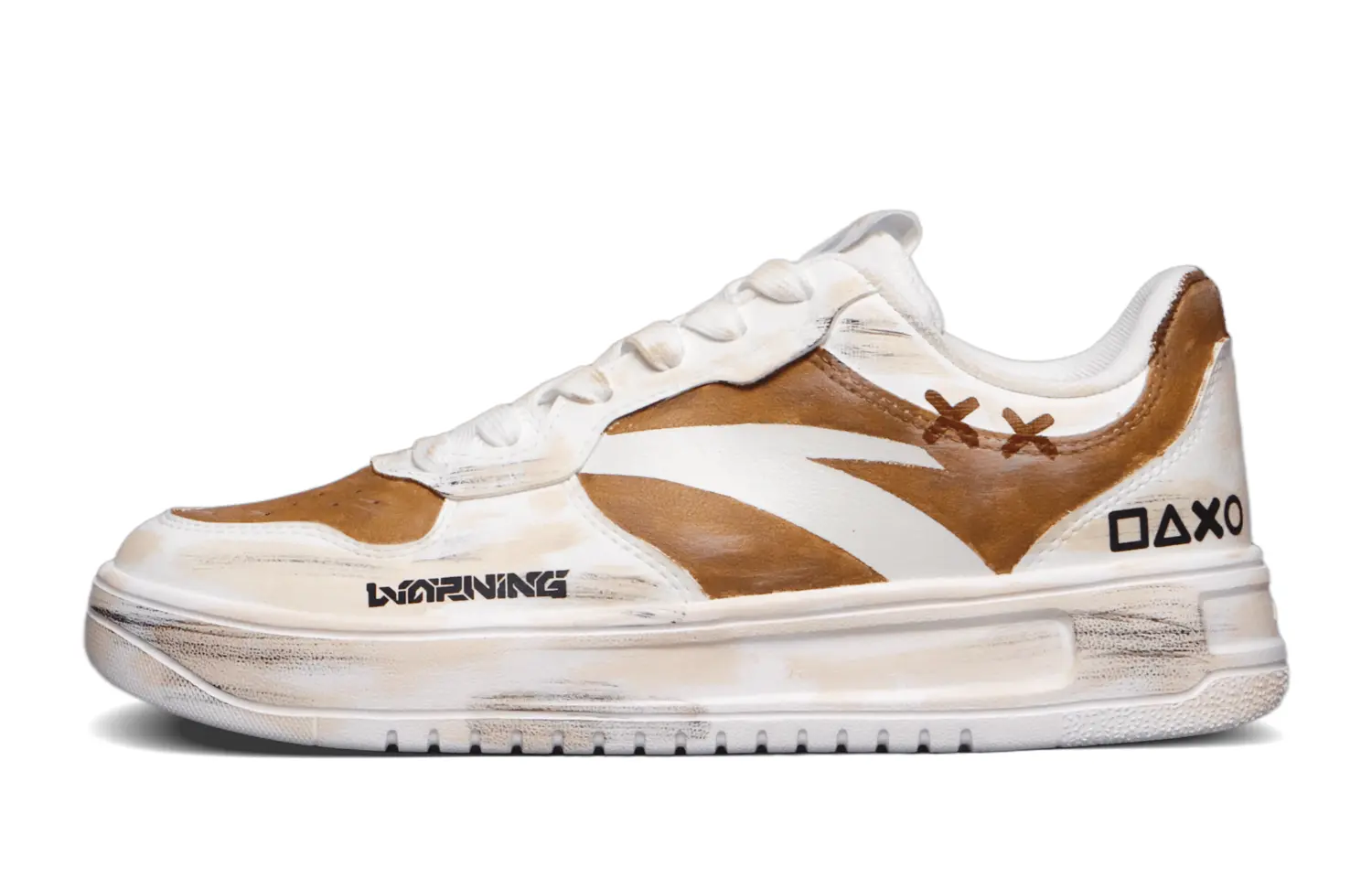 ANTA Скользоустойчивые амортизирующие низкие скейтбордские кроссовки мужские белые, цвет White
ANTA Скользоустойчивые амортизирующие низкие скейтбордские кроссовки мужские белые, цвет White