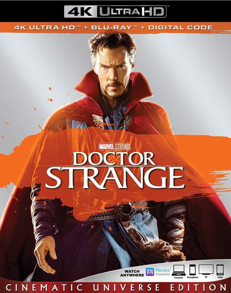 Диск 4K Ultra HD Doctor Strange
Диск 4K Ultra HD Doctor Strange