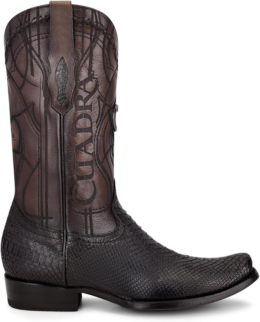 Мужские ковбойские сапоги CUADRA из натуральной кожи питона черного цвета 1J1NPH
Мужские ковбойские сапоги CUADRA из натуральной кожи питона черного цвета 1J1NPH