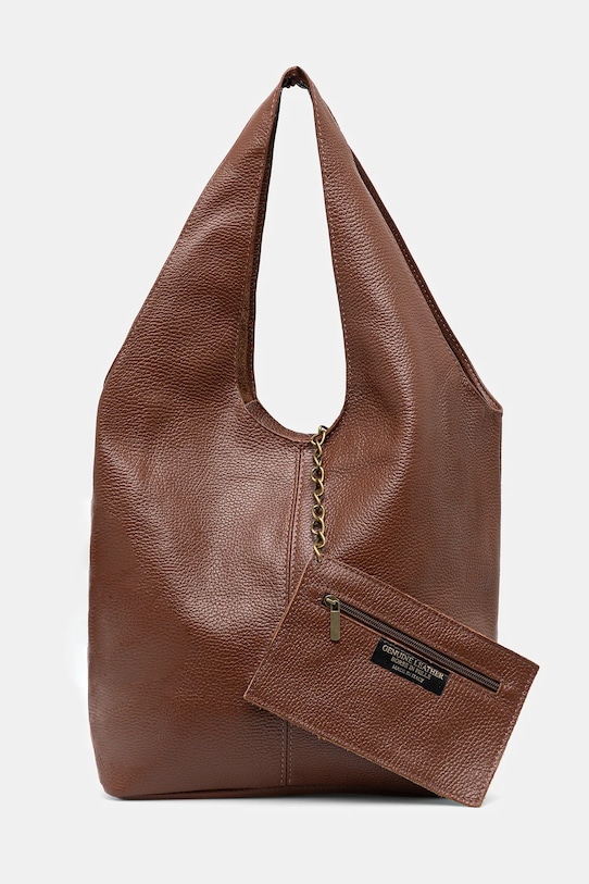 Кожаная сумка Answear.Lab, коричневый
Кожаная сумка Answear.Lab, коричневый