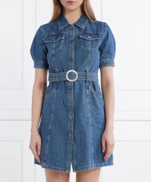 Джинсовое платье с поясом Liu Jo, синий
Джинсовое платье с поясом Liu Jo, синий