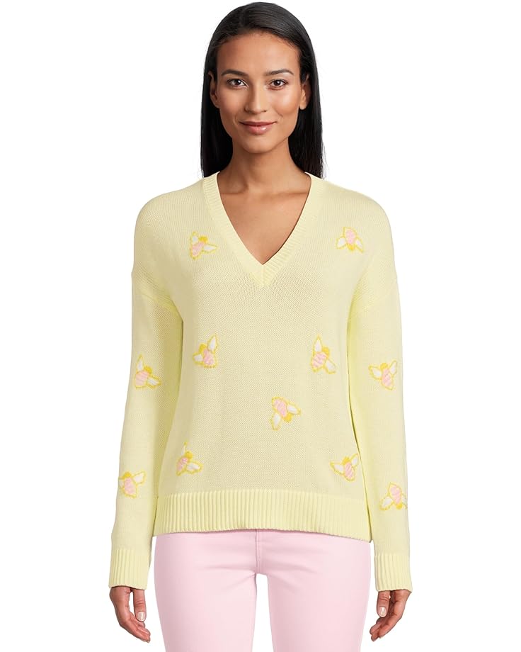 Свитер Lilly Pulitzer Tensley Sweater, цвет Heathered Lemon Chiffon Bee Embroidery
Свитер Lilly Pulitzer Tensley Sweater, цвет Heathered Lemon Chiffon Bee Embroidery