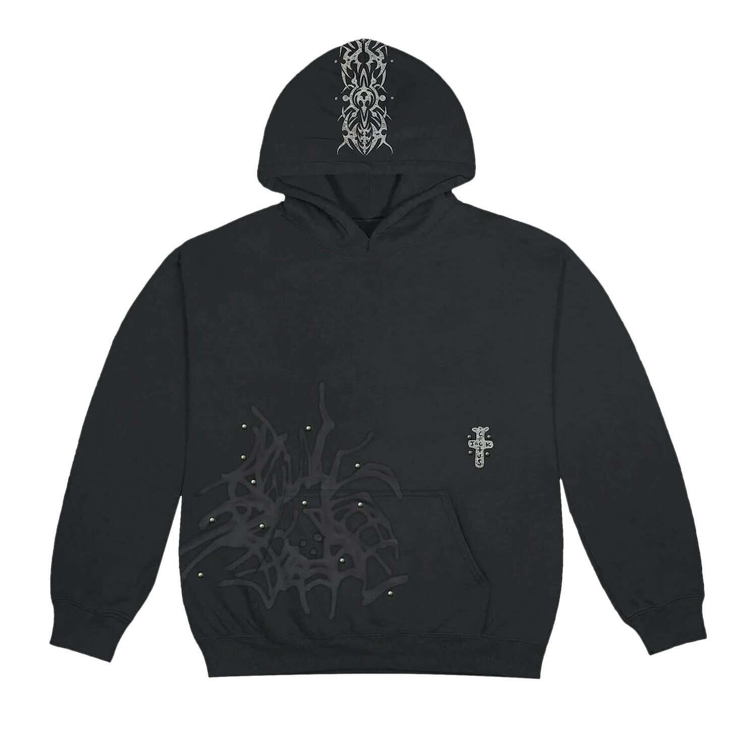 Толстовка с заклепками Cactus Jack от Travis Scott, цвет Черный
Толстовка с заклепками Cactus Jack от Travis Scott, цвет Черный