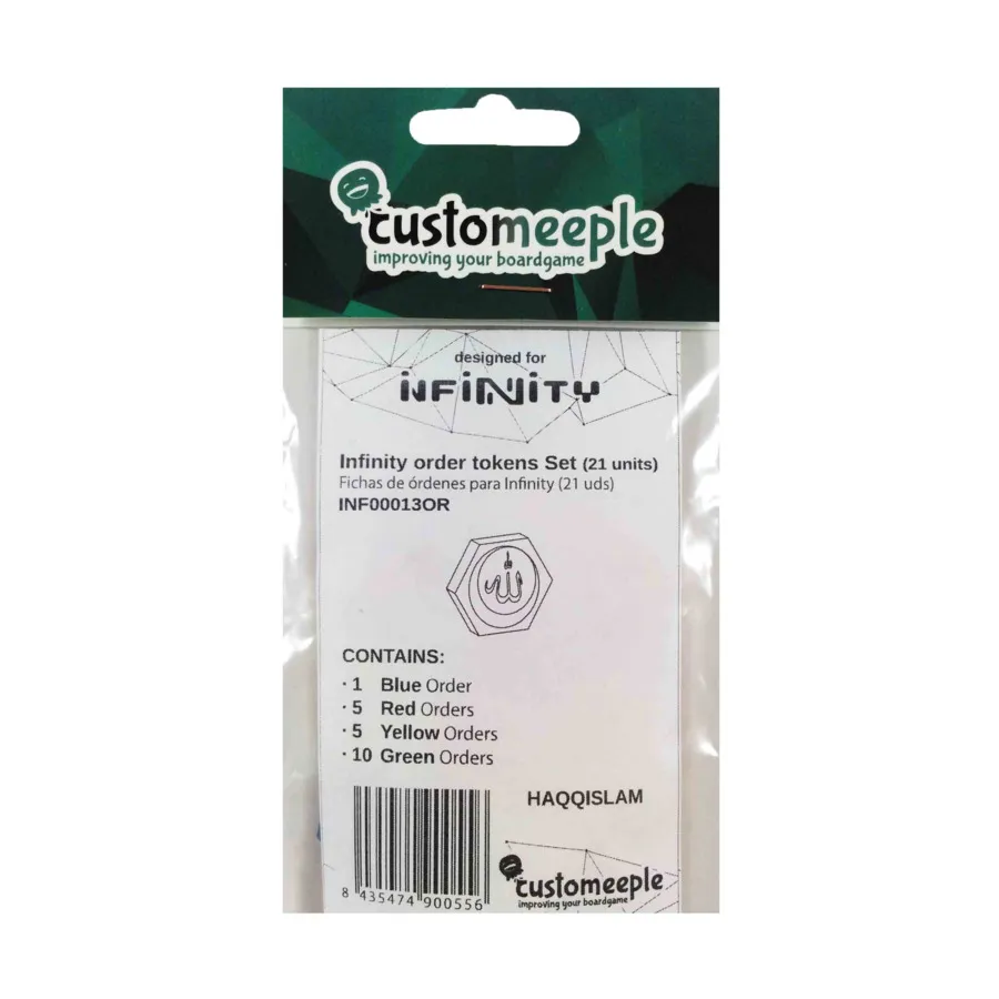 Жетоны заказов - Хаккислам, Infinity - Tokens, Markers & Templates (Customeeple)
Жетоны заказов - Хаккислам, Infinity - Tokens, Markers & Templates (Customeeple)