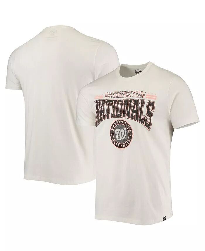 Мужская белая футболка Washington Nationals City Connect Elements '47 Franklin '47 Brand
Мужская белая футболка Washington Nationals City Connect Elements '47 Franklin '47 Brand