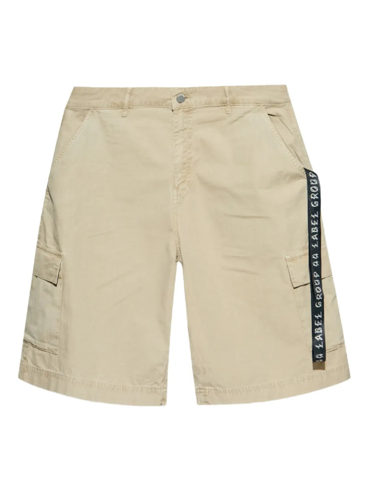 44 LABEL GROUP хлопковые шорты-бермуды, нейтральный
44 LABEL GROUP хлопковые шорты-бермуды, нейтральный