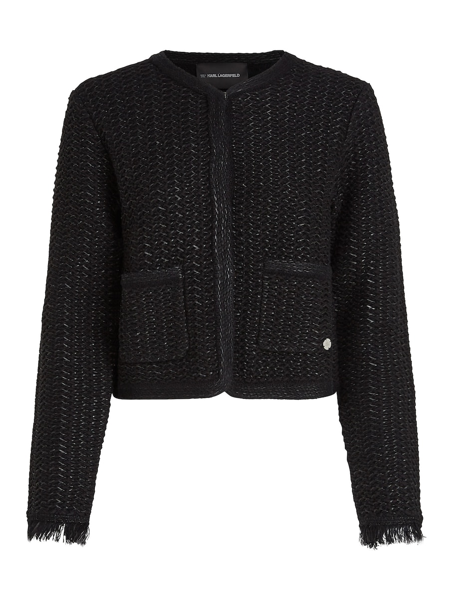 Вязаный кардиган Karl Lagerfeld, черный
Вязаный кардиган Karl Lagerfeld, черный
