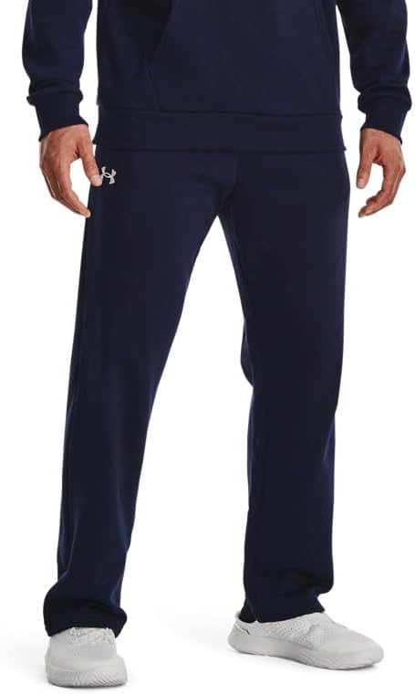 Мужские флисовые штаны Under Armour Rival, (410) Midnight Navy/White
Мужские флисовые штаны Under Armour Rival, (410) Midnight Navy/White