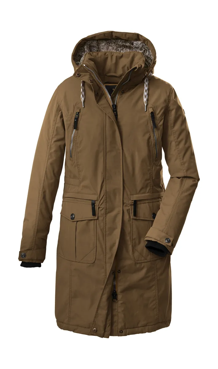 Г.И.Г.А. Функциональное пальто DX by killtec "GW 47 WMN CT" G.I.G.A. Dx By Killtec, коричневый 
Г.И.Г.А. Функциональное пальто DX by killtec "GW 47 WMN CT" G.I.G.A. Dx By Killtec, коричневый