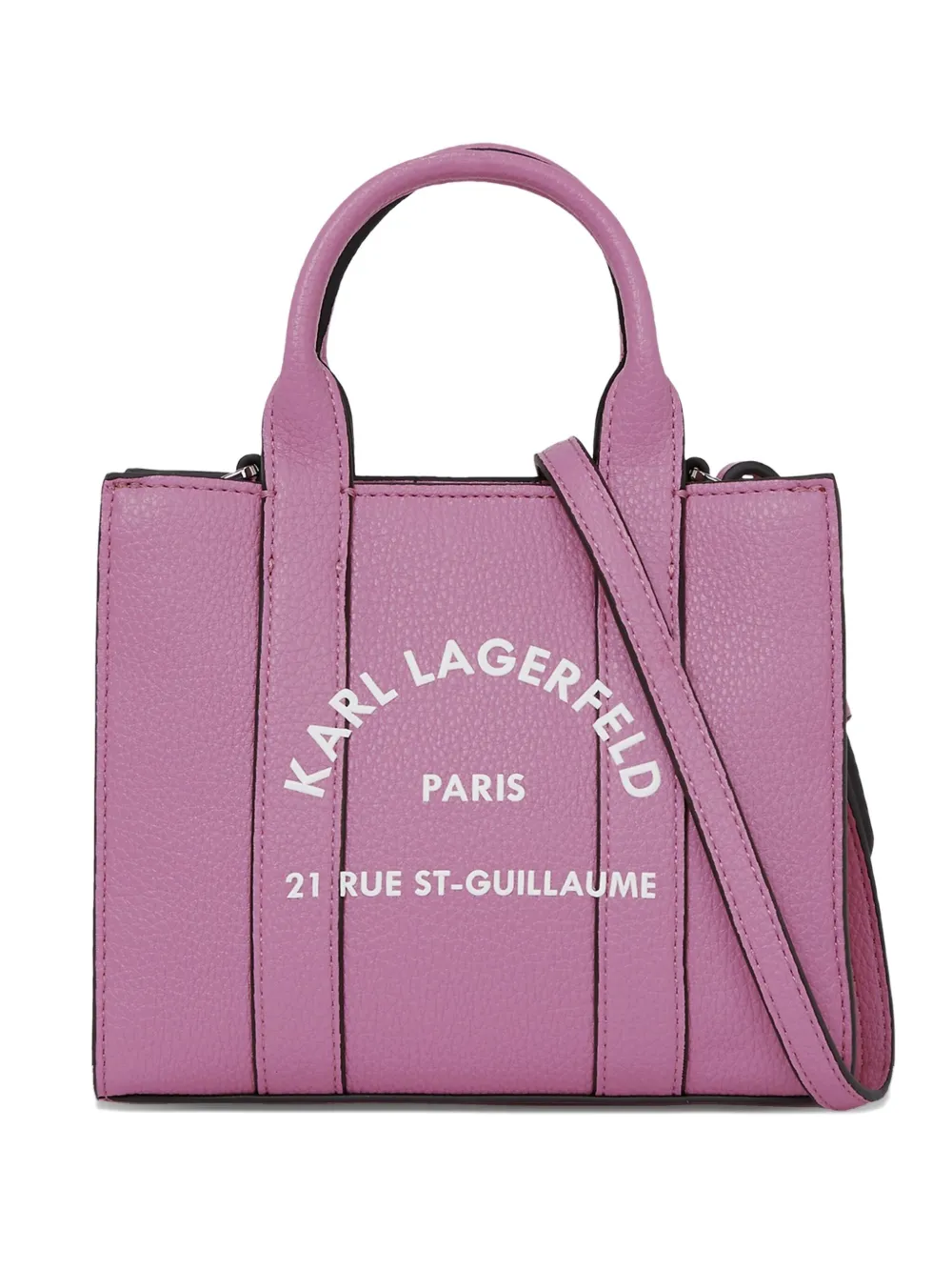 Маленькая сумка-тоут с логотипом KARL LAGERFELD, розовый
Маленькая сумка-тоут с логотипом KARL LAGERFELD, розовый