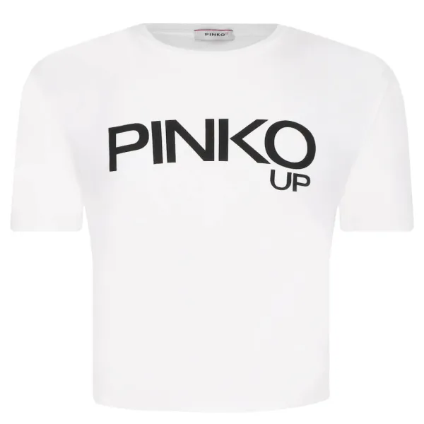 Укороченная футболка из джерси Pinko Up, белый
Укороченная футболка из джерси Pinko Up, белый