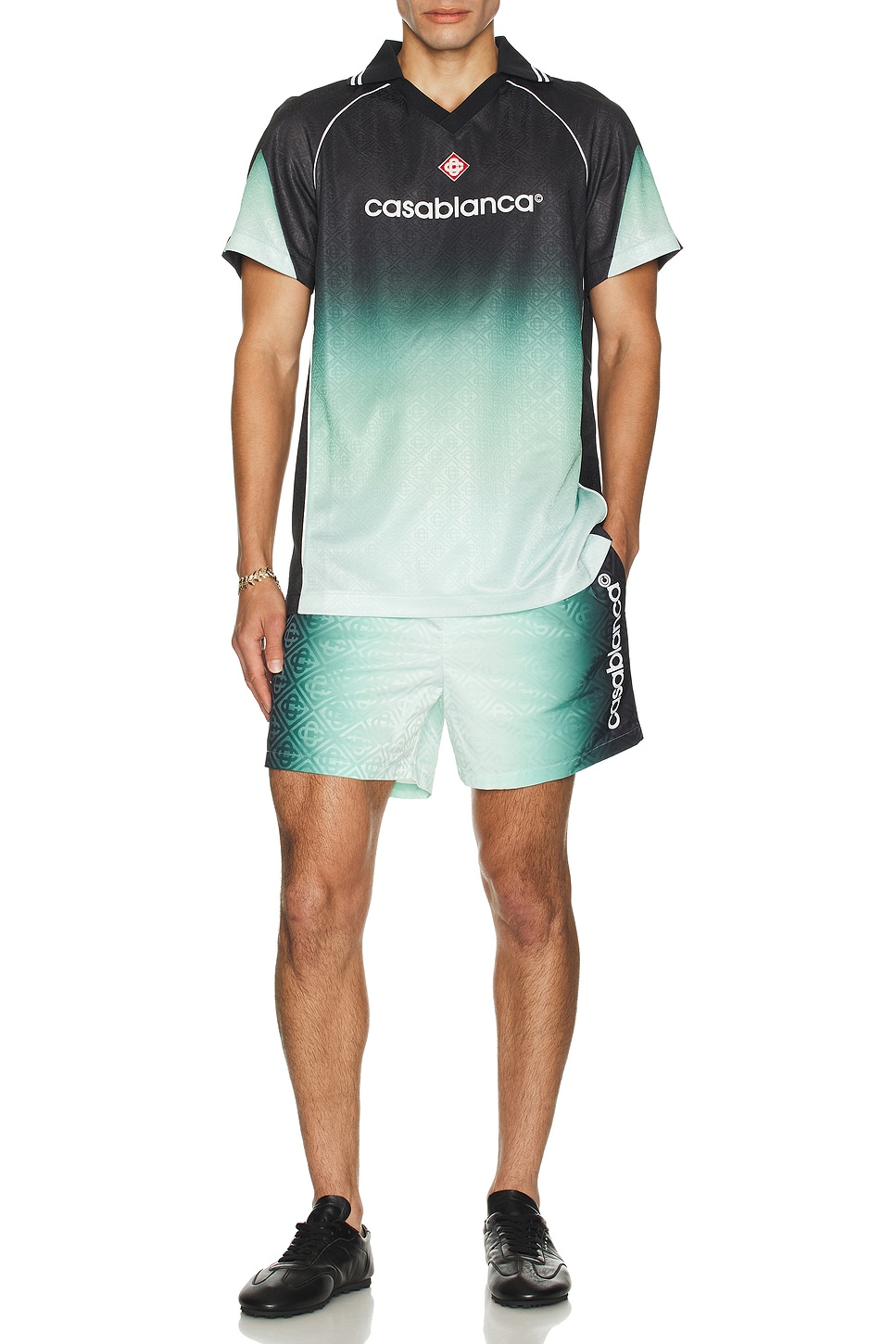 Жаккардовые плавки с принтом Casablanca, Gradient
Жаккардовые плавки с принтом Casablanca, Gradient