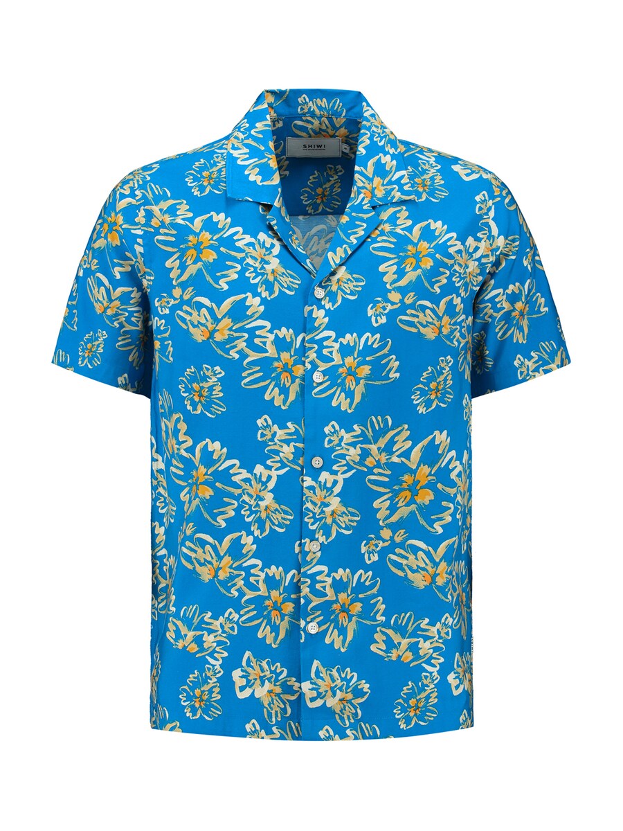 Рубашка на пуговицах классического кроя Shiwi, лазурный
Рубашка на пуговицах классического кроя Shiwi, лазурный