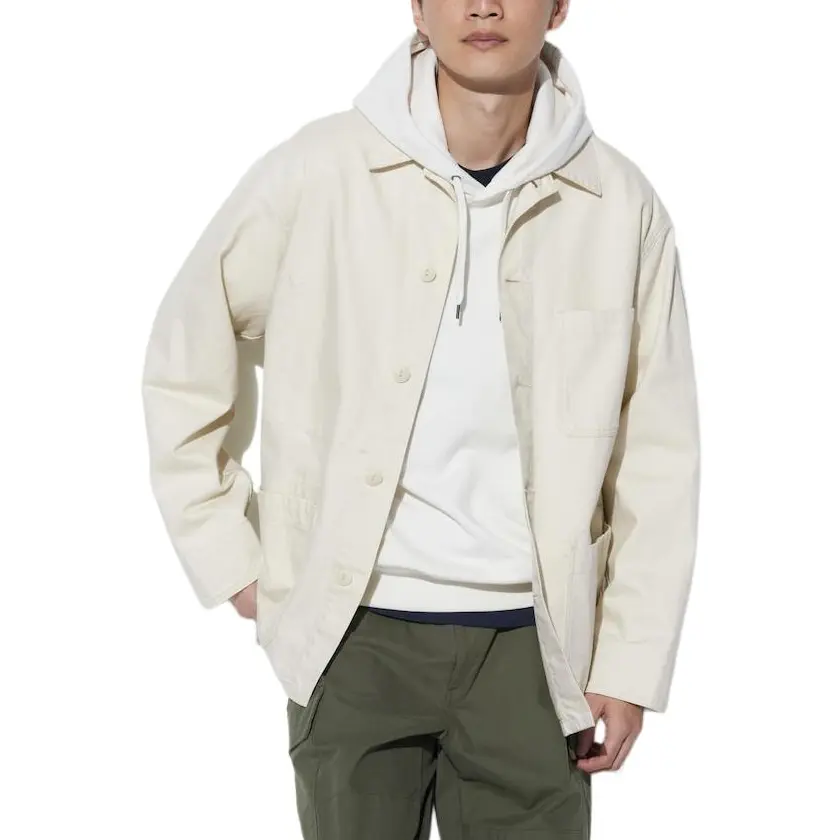 UNIQLO Куртка унисекс цвета слоновой кости, Ivory White
UNIQLO Куртка унисекс цвета слоновой кости, Ivory White