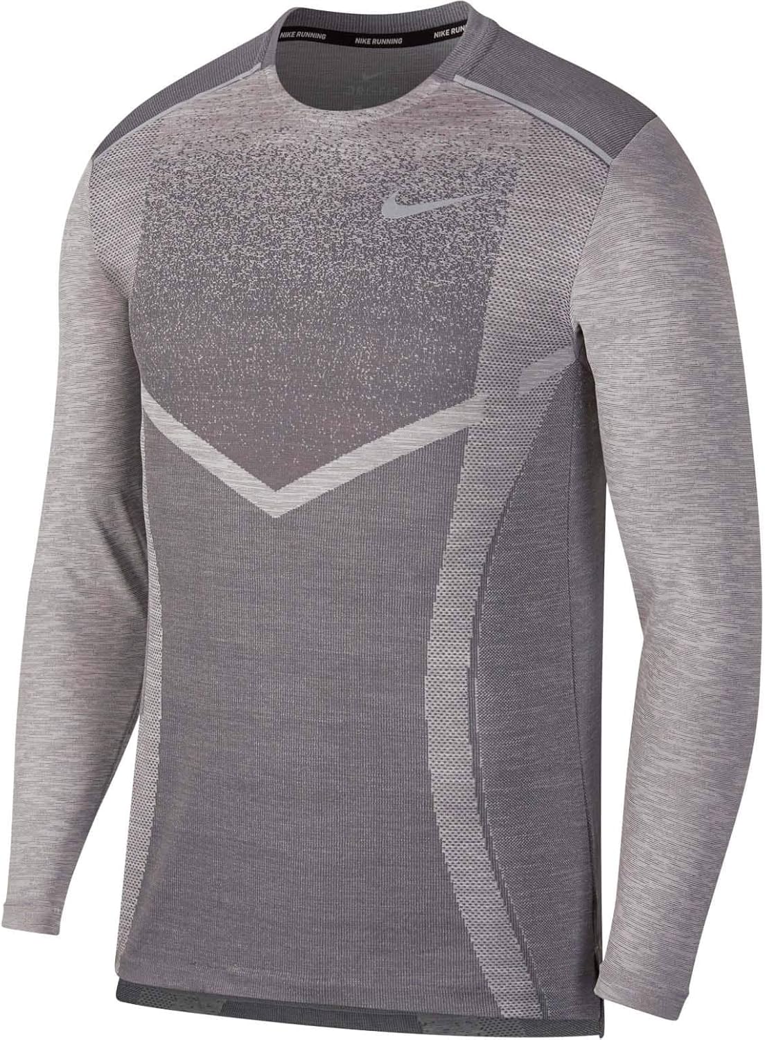 Мужская беговая футболка Nike TechKnit Ultra с длинным рукавом, Gunsmoke/Atmosphere Grey/Reflective Silv
Мужская беговая футболка Nike TechKnit Ultra с длинным рукавом, Gunsmoke/Atmosphere Grey/Reflective Silv