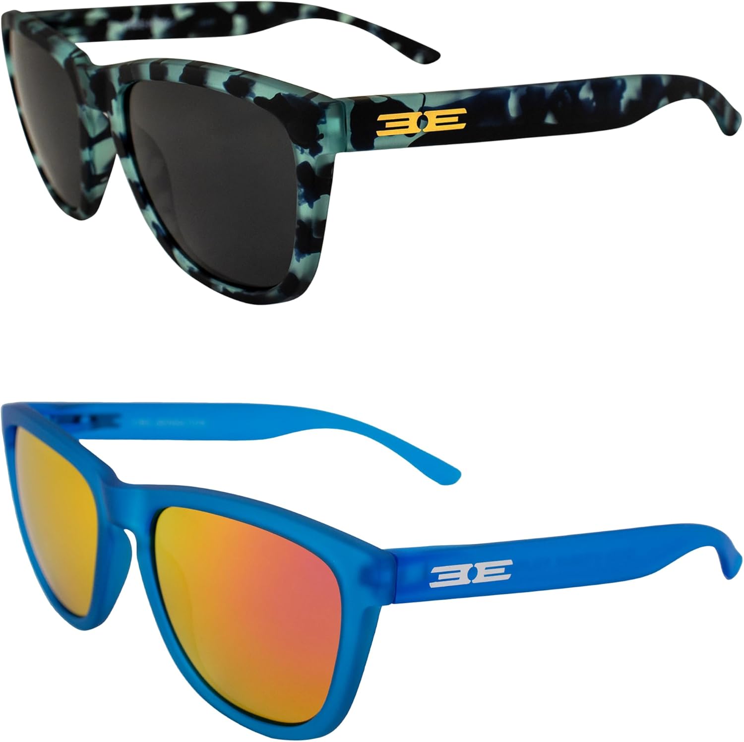 Солнцезащитные очки Epoch Eyewear Vibe с поляризацией, женские и мужские, 2 пары: синие с полупрозрачными линзами и синие с розовыми зеркальными линзами, Demi-smoke/Blue-pink
Солнцезащитные очки Epoch Eyewear Vibe с поляризацией, женские и мужские, 2 пары: синие с полупрозрачными линзами и синие с розовыми зеркальными линзами, Demi-smoke/Blue-pink