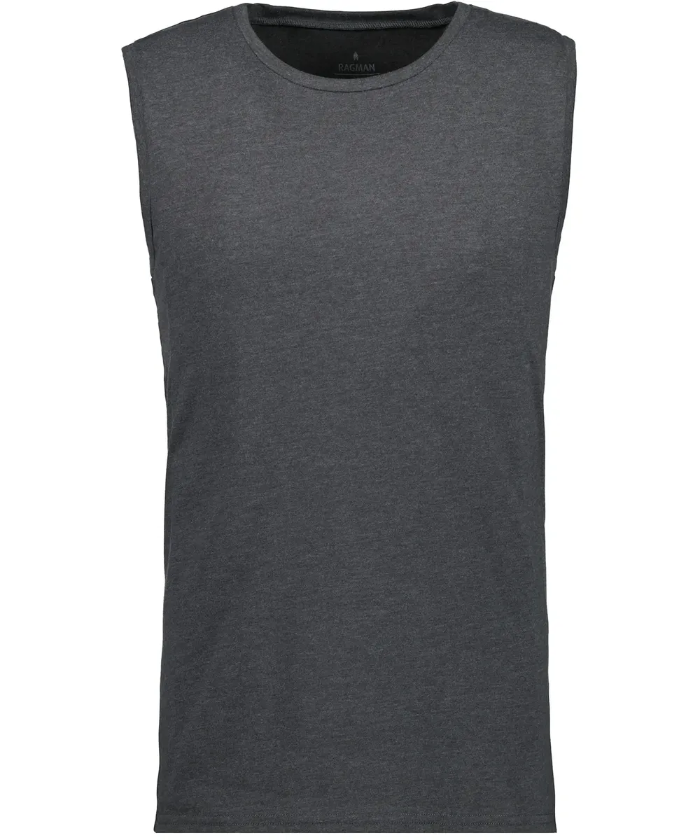 Мускулистая рубашка RAGMAN, антрацит
Мускулистая рубашка RAGMAN, антрацит