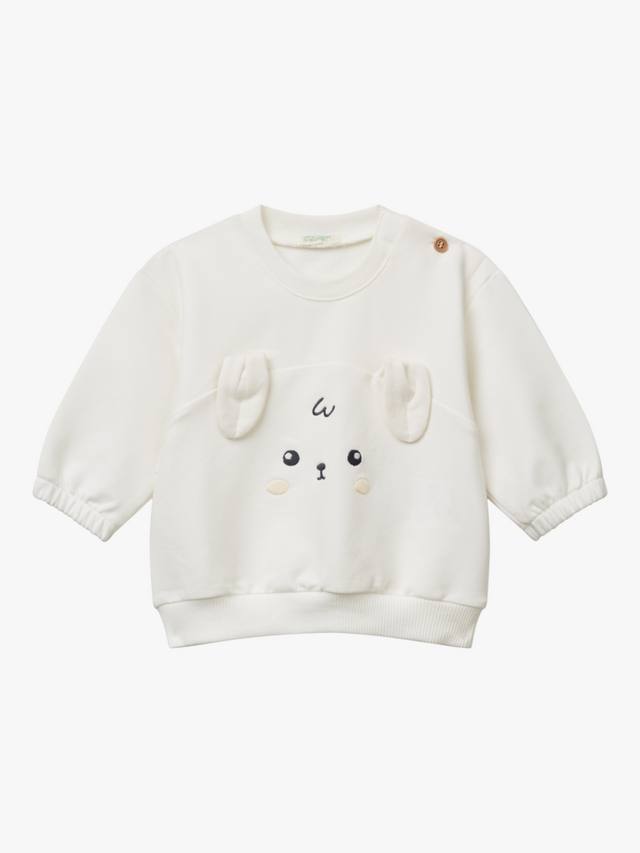 Детский свитшот из хлопка Benetton, White
Детский свитшот из хлопка Benetton, White