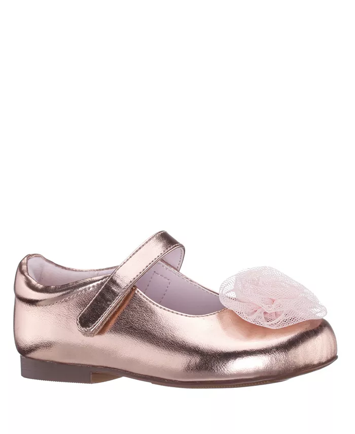 Туфельки Mary Jane для маленьких девочек Nina, золото
Туфельки Mary Jane для маленьких девочек Nina, золото