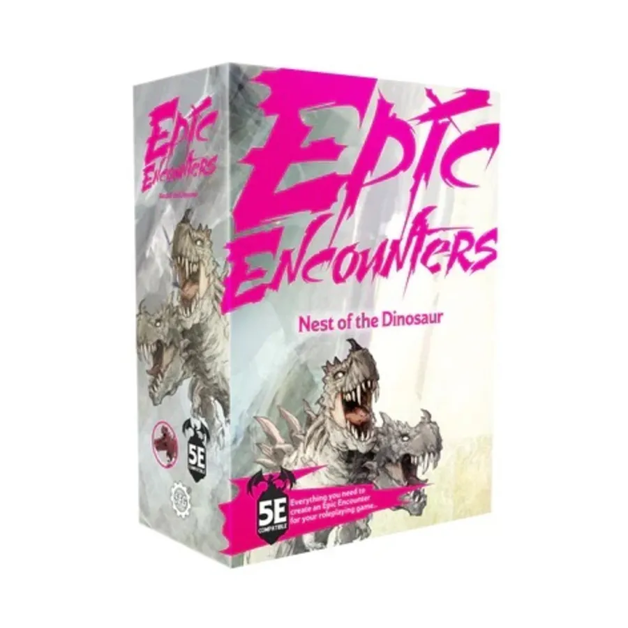 Бокс-сет Nest of the Dinosaur, Epic Encounters (Steamforged Games)
Бокс-сет Nest of the Dinosaur, Epic Encounters (Steamforged Games)