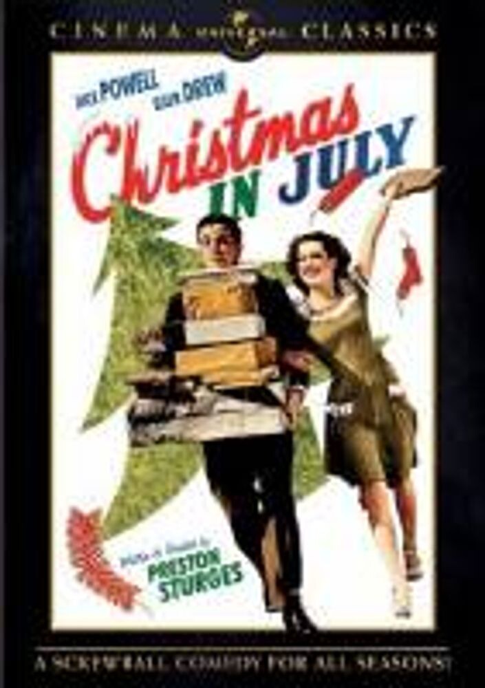 Диск DVD Christmas In July
Диск DVD Christmas In July