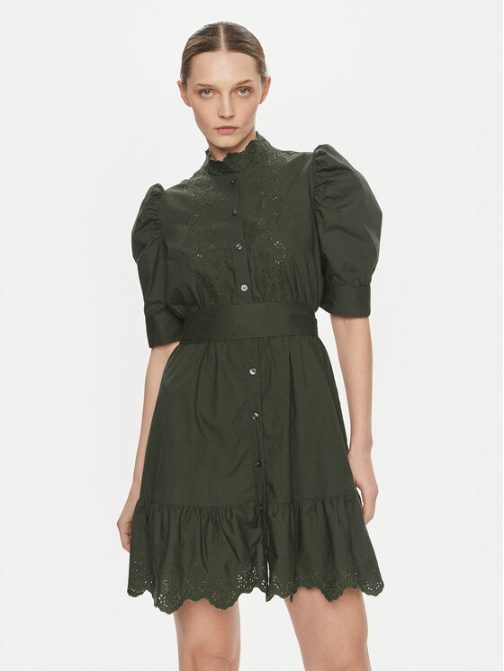 Платье-рубашка regular fit 792564 Gap, зеленый
Платье-рубашка regular fit 792564 Gap, зеленый